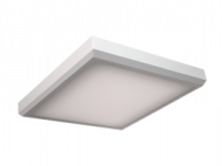 Светильник люминесцентный OPL/S 2x18 HF накладной опаловый ЭПРА - 1057000030 Световые Технологии