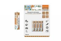 Элемент питания LR03 AAA Alkaline 1,5V BP-4 Народный | SQ1702-0008 TDM ELECTRIC