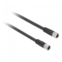 КАБЕЛЬ С КОННЕКТ. М12, 2М, 24В | XZCR1111064D5 Schneider Electric