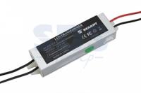 Источник питания 110-220V AC/12V DC, 1А, 12W с проводами, влагозащищенный (IP67) | 200-012-2 SDS REXANT