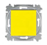 Переключатель 1-кл. СП Levit IP20 желт./дым. черн. ABB 2CHH590645A6064