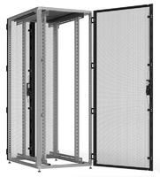 Шкаф серверный 19дюйм 42U 600х1000мм двухдверный черн. by ZPAS ITK ZP05-42U-0610-P2P IEK (ИЭК)