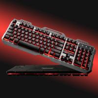 Клавиатура 790G IRON FORCE темно-сер./черн. USB Multimedia for gamer LED ОКЛИК 1012161