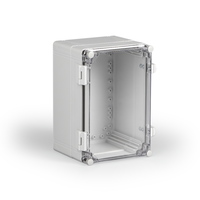 Вставка рамная прозрачная крышка PC IP66 - WPCP203018T Cubo W 200 x 300 185 с петелями и замками Ensto