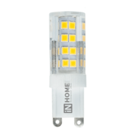 Лампа светодиодная LED-JCD-VC 3Вт 230В G9 6500К 260Лм | 4690612019871 IN HOME