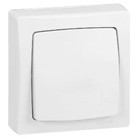 Выключатель 1-кл. 2п ОП Oteo 10А IP31 250В в сборе бел. Leg 086003 Legrand