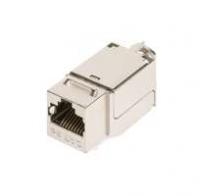Модуль Keystone, Кат.6, RJ45/8P8C, для FT-TOOL, экраннированный, металлик NIKOMAX/NIKOLAN ЭКО14210 NMC-KJSE2-FT-MT