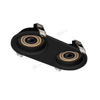 Корпус PLURIO-BASE-BUILT-RS185x85 (BK, 1-2, 200mA) (Arlight, IP20 Металл, 3 года) | 031712 Arlight