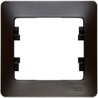 Рамка 1-м Glossa графит SchE GSL001301 Schneider Electric