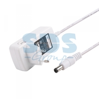 Источник питания 12V, 24W с DC разъемом подключения 5.5*2.1, IP23 Белый корпус | 200-024-6 SDS REXANT