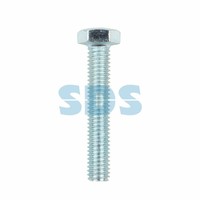 Болт шестигранный KRANZ DIN 933, 6х35, короб (50 шт./уп.) |KR-01-3512-013 |