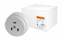 Розетка РШ 32А 250В 2Р+РЕ ОУ белая | SQ1812-0005 TDM ELECTRIC