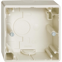 КОРОБКА ДЛЯ НАРУЖНОГО МОНТАЖА Х1, БЕЖЕВЫЙ | MTN512144 Schneider Electric