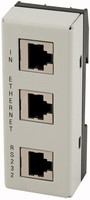 Интерфейс для переключения XC200 (разделенных сочетании RS232/Ethernet до 2 розетки RJ45 ) XT-RJ45-ETH-RS232 EATON 289170