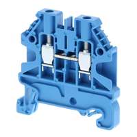 Клемма винтовая XW5TS25111BL 2.5кв.мм 1п 2-х рядная 800В 24А гол. Omron 669291