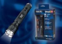 Фонарь рабочий Premium «Iron domination 120» P-ML073-BB Black алюм. , XP-С {Q2} CREE LED, ной короб, 2 х AA в/к, черн | 05724 Uniel