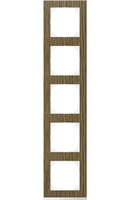 Рамка 5-м M-Pure Decor дуб/бриллиантовый бел. SchE MTN4050-3674 Schneider Electric