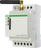 Реле дистанционного управления SIMply MAX Р01 (встроенный GSM-коммуникатор 2 вх. вых. для дистанц. контроля состояния и удаленными объектами с помощью SMS 3 мод.; 230В AC IP20) F&amp;F EA15.001.001 Евроавтоматика ФиФ
