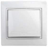 Выключатель 1-кл. СП Plano 10А IP20 1-101-01 250В бел. Intro Б0027586 ЭРА (Энергия света)