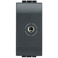 Разъем Аудио Jack 35 LivingLight антрацит Leg BTC L4280 Legrand