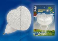 Светильник светодиодный DTL-309-Сердечко/WHITE/1LED/0.1Вт бел. Uniel 10332
