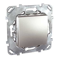 Выключатель 1-кл. СП Unica TOP 10А IP20 (сх. 1) механизм алюм. SchE MGU5.201.30ZD Schneider Electric