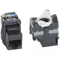 Механизм розетки компьютерной Keystone RJ45 кат.5E UTP Leg 033180 Legrand