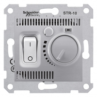 Механизм термостата СП мех. Sedna датчик пола 3.6кВт 10А алюм. SchE SDN6000160 Schneider Electric