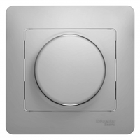 Светорегулятор (диммер) Glossa LED RC 630Вт/В.А в сборе алюм. SchE GSL000337 Schneider Electric