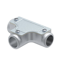 Секция Т-образная без резьбы d25мм SKT25W ALU OBO 2047590 Bettermann