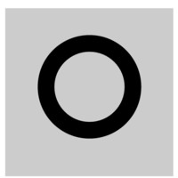 Шильдик прозрачный "0" 10LQ18 EATON 090243
