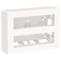 Блок ОП UNICA SYSTEM+ 2х4 антибакт. SchE NU121820 Schneider Electric