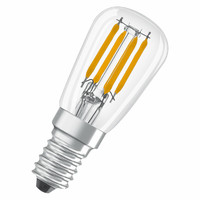 Лампа светодиодная филаментная PARATHOM SPECIAL T26 FIL 25 non-dim 2.8W/827 2.8Вт 2700К тепл. бел. E14 250лм угол пучка 300град. 220-240В (замена 25Вт) прозр. стекло OSRAM 4058075616875