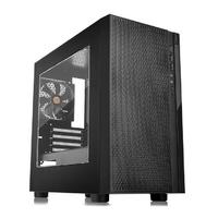 Корпус Versa H18 Window черн. без БП mATX 2хUSB2.0 1xUSB3.0 audio bott PSU CA-1J4-00S1WN-00 THERMALTAKE 1014591