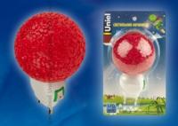 Светильник светодиодный DTL-309-Шар/RED/1LED/0.1Вт красн. Uniel 10329