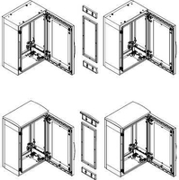 Рамки декоративные горизонтального соединения шкафов 4 PLA(Z) RAL7035 - NSYSUPLA4G Schneider Electric
