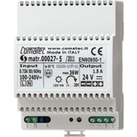 Блок питания 24В для Smart Panel, на DIN рейку JUNG NT2415REGVDC