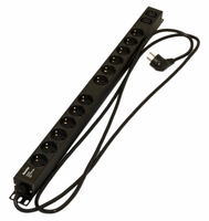 Блок розеток SHE-12SH-2IEC-2.5EU 12 Schuko+2хIEC320 C1316 A250В Hyperline 396983