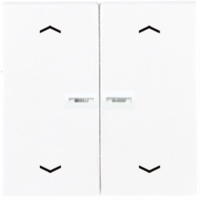 Клавиши для сдвоенной кнопки BCU белые JUNG LS995KO5MPWW