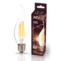 Лампа светодиодная LED FC37 E27 7Вт 650лм 2700К PREMIUM (FILAMENT) филамент теплый свет свеча на ветру REV 32429 4
