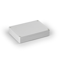 Cubo S 125 x 175 35 мм, 25 мм основание, глухая стенка, серая крышка, PC, IP 66/67 - SPCP131804LG Ensto