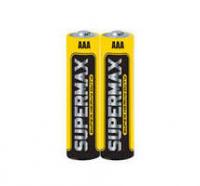 Элемент питания R03 (ААА) 1.5V Zinc carbon 2S в шринке Supermax Космос SUPR03