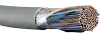 Кабель связи витая пара U/UTP, кат.5E 100х2х24AWG solid, PVC, 305м, серый | LC1-C5E100-111 ITK IEK (ИЭК)