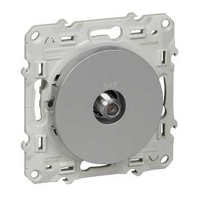 Розетка аудио Х2 Odace алюм. SchE S53R446 Schneider Electric