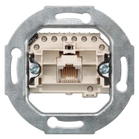 РОЗЕТКА ТЕЛЕКОММУНИКАЦИОННАЯ WESTERN-ELECTRIC 2XRJ45 UAE CAT.3 1Х8 ПОЛЮС.ЭЛ.-МЕХАНИЧ ЧАСТЬ МОНТИРУЕМАЯ ПОД ШТУКАТУРКУ (МОГУТ УСТАНАВЛ ВИЛКИ RJ12/11) DELTA Siemens 5TG2417