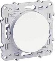 Выключатель 1-кл. СП Odace 10А IP21 (сх. 1) 250В механизм бел. SchE S52R201 Schneider Electric