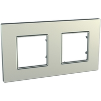 Рамка 2-м Unica quadro титан SchE MGU6.704.57 Schneider Electric