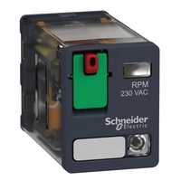 Реле силовое 2ПК 24В AC светодиод SchE RPM22B7 Schneider Electric