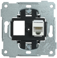 Механизм розетки комп. СП BOLERO РK10-1-Б RJ45 Cat5e ИЭК EKB10-01 IEK (ИЭК)