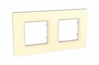 Рамка 2-м Unica quadro беж. SchE MGU2.704.25 Schneider Electric